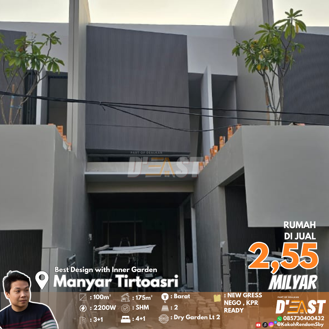 MANYAR REJO - NEW HOME . MODEL TERBAIK DAN AESTHETIC - Dealkan