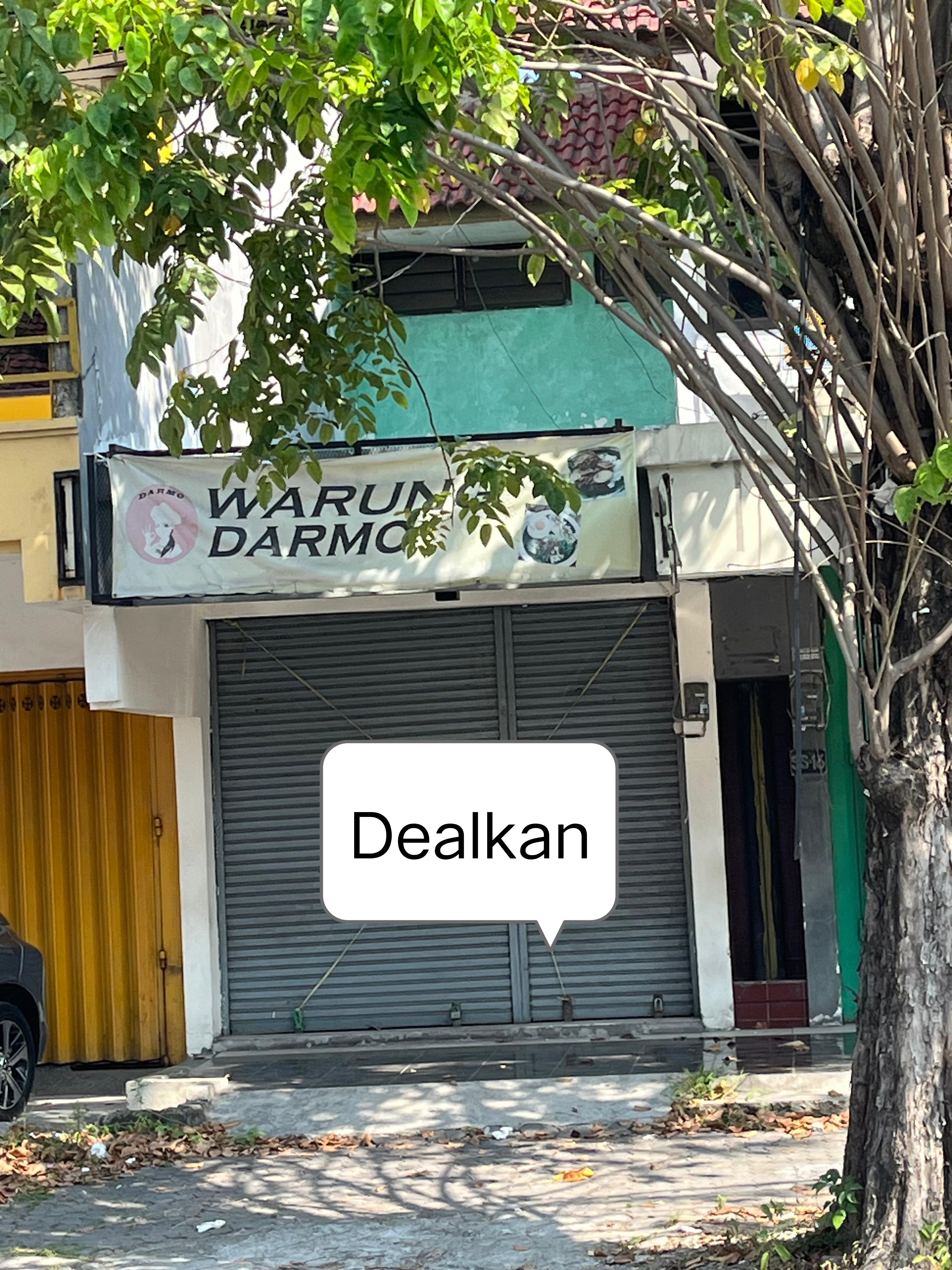 Disewakan Ruko 1 lantai Raya Darmo Indah - Dealkan