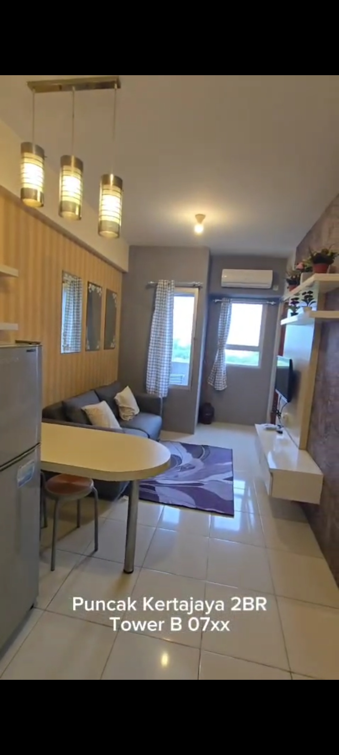 APARTEMEN PUNCAK KERTAJAYA, SEWA, 2BR, FULL FURNISH BAGUS✨ - Dealkan