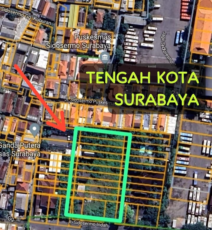 Tanah di Tengah Kota Surabaya - Dealkan