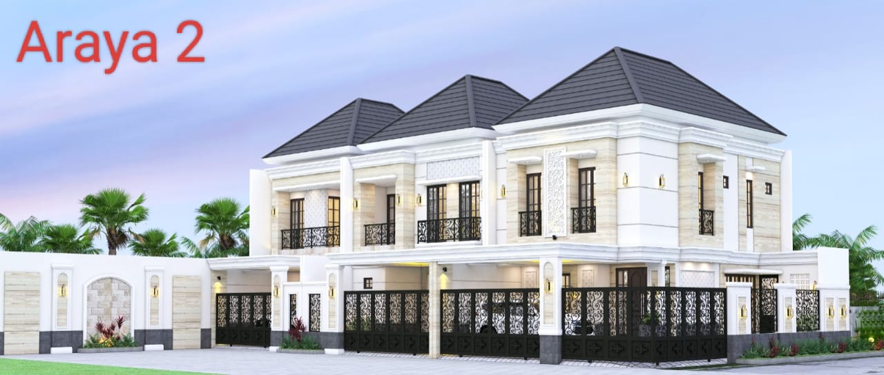 Rumah Gress Araya 2 Lebar 10 Hook (Rumah C) - Dealkan