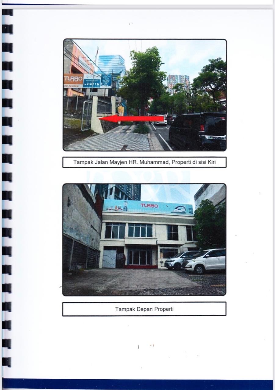 ruko + gudang raya hr muhammad disewakan - Dealkan