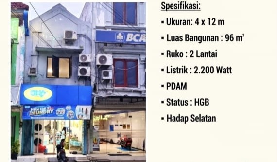 Dijual Ruko Brigjen Katamso - Dealkan