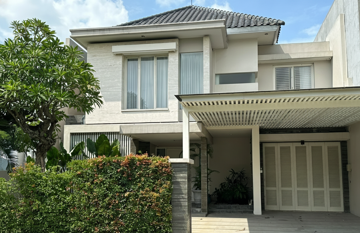 DISEWAKAN RUMAH FULL FURNISHED RAFFLES GARDEN CITRALAND - Dealkan