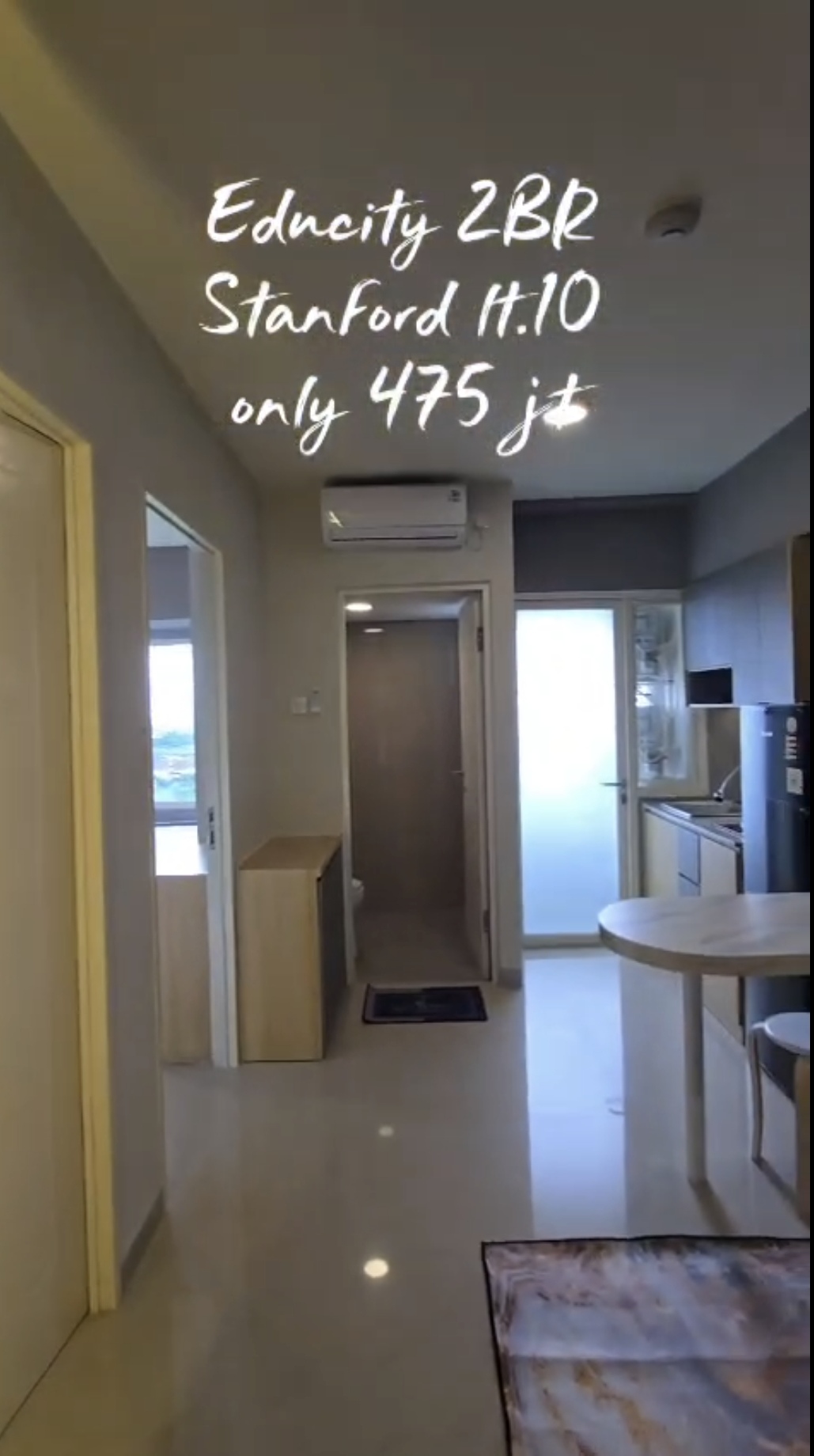 Dijual Educity 2BR FULL FURNISHED, SIAP HUNI! - Dealkan