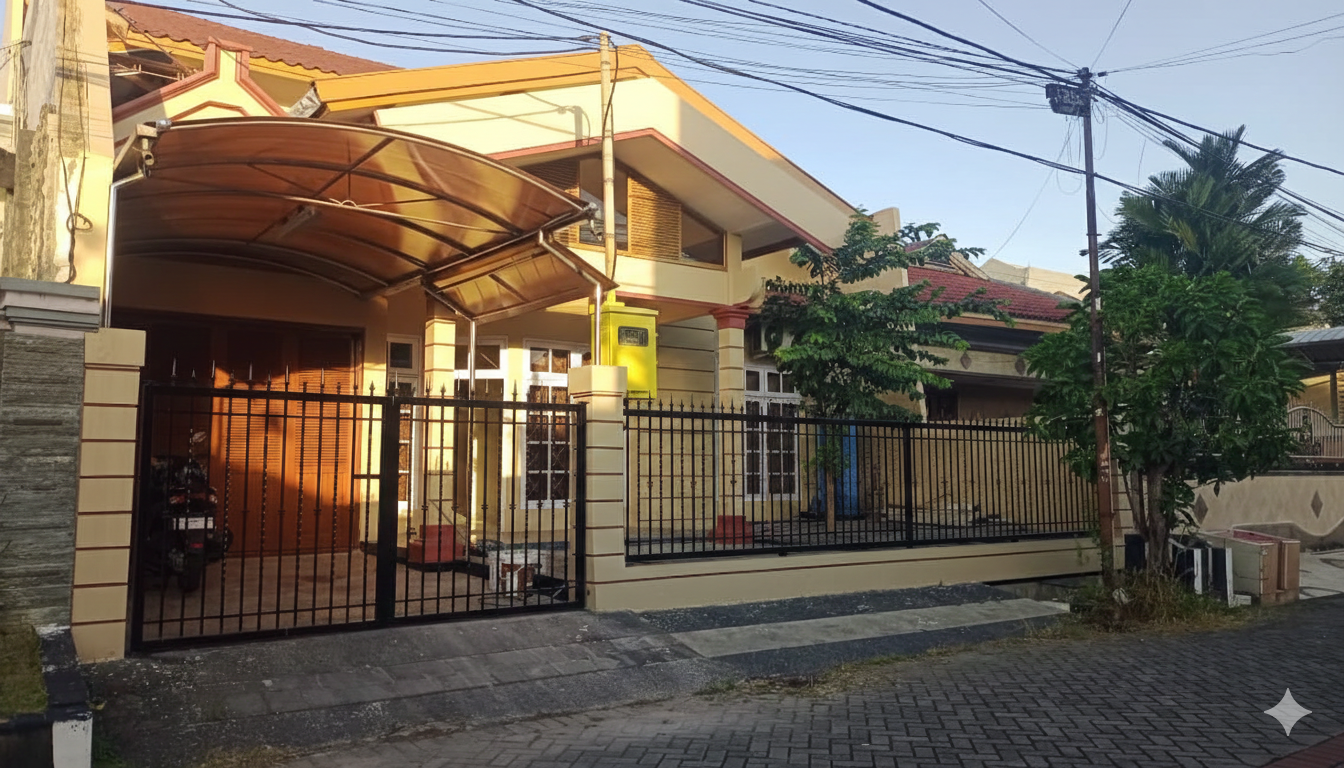 RUMAH SATELIT INDAH BAGUS TERAWAT SIAP HUNI SURABAYA BARAT - Dealkan