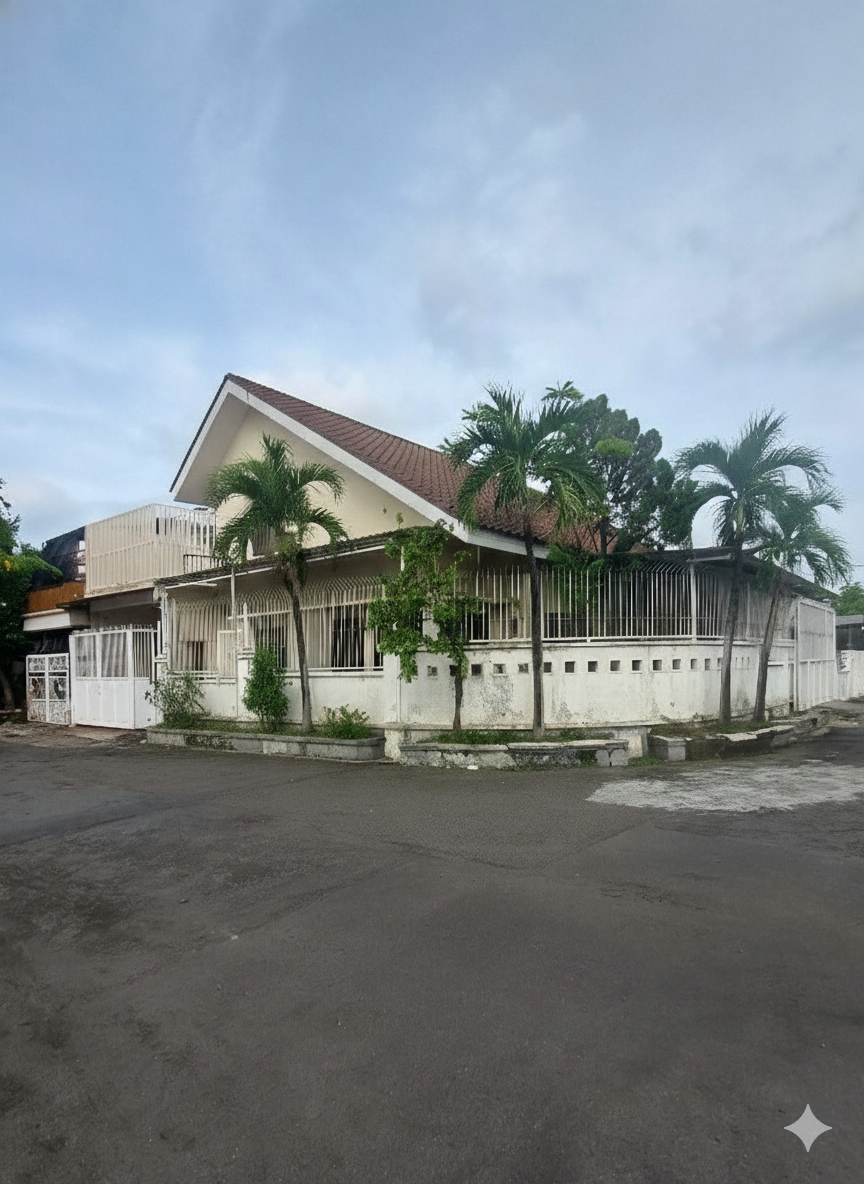 RUMAH TAMAN PONDOK INDAH WIYUNG HITUNG TANAH DEKAT JALAN RAYA - Dealkan
