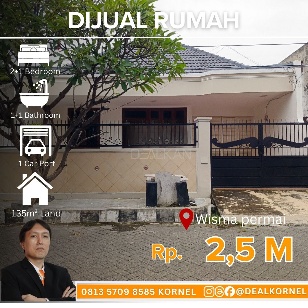 Dijual Rumah Wisma Permai - Dealkan