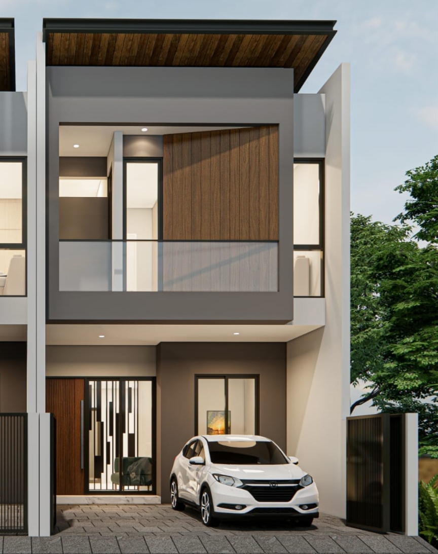 DIJUAL RUMAH (BARU GRESS) MODERN MINIMALIS MANYAR TIRTOYOSO (Tipe J) - Dealkan