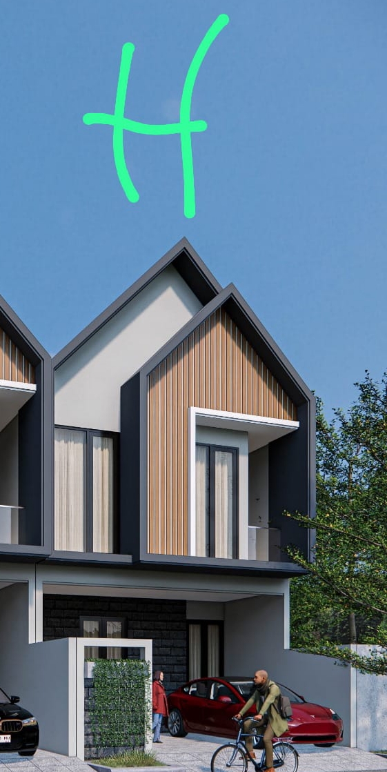 DIJUAL RUMAH (BARU GRESS) MODERN MINIMALIS MANYAR TIRTOASRI (Tipe H) - Dealkan