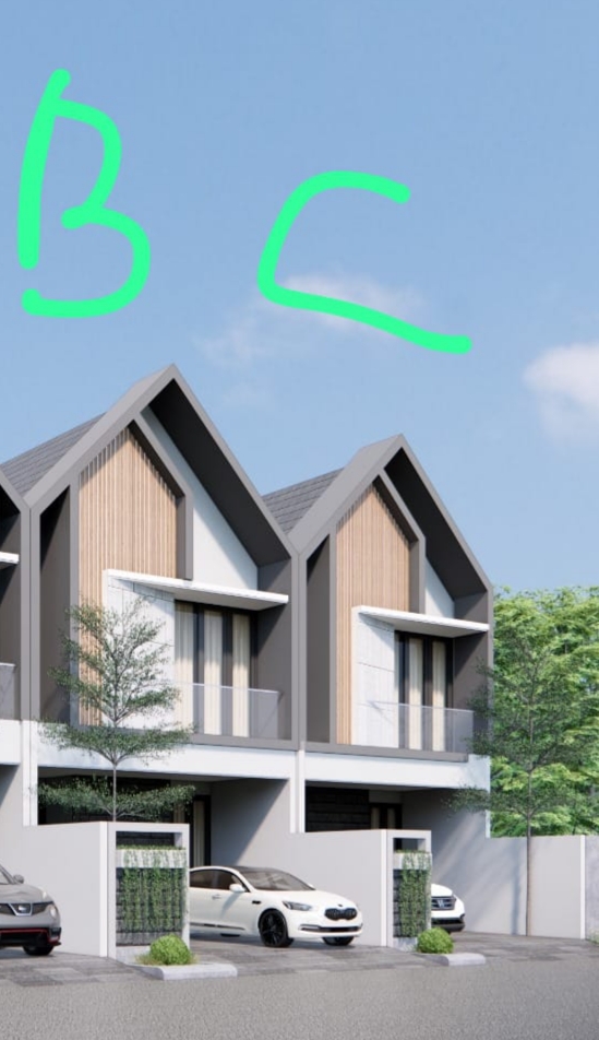 DIJUAL RUMAH (BARU GRESS) MODERN MINIMALIS MANYAR TIRTOYOSO (Tipe B) - Dealkan