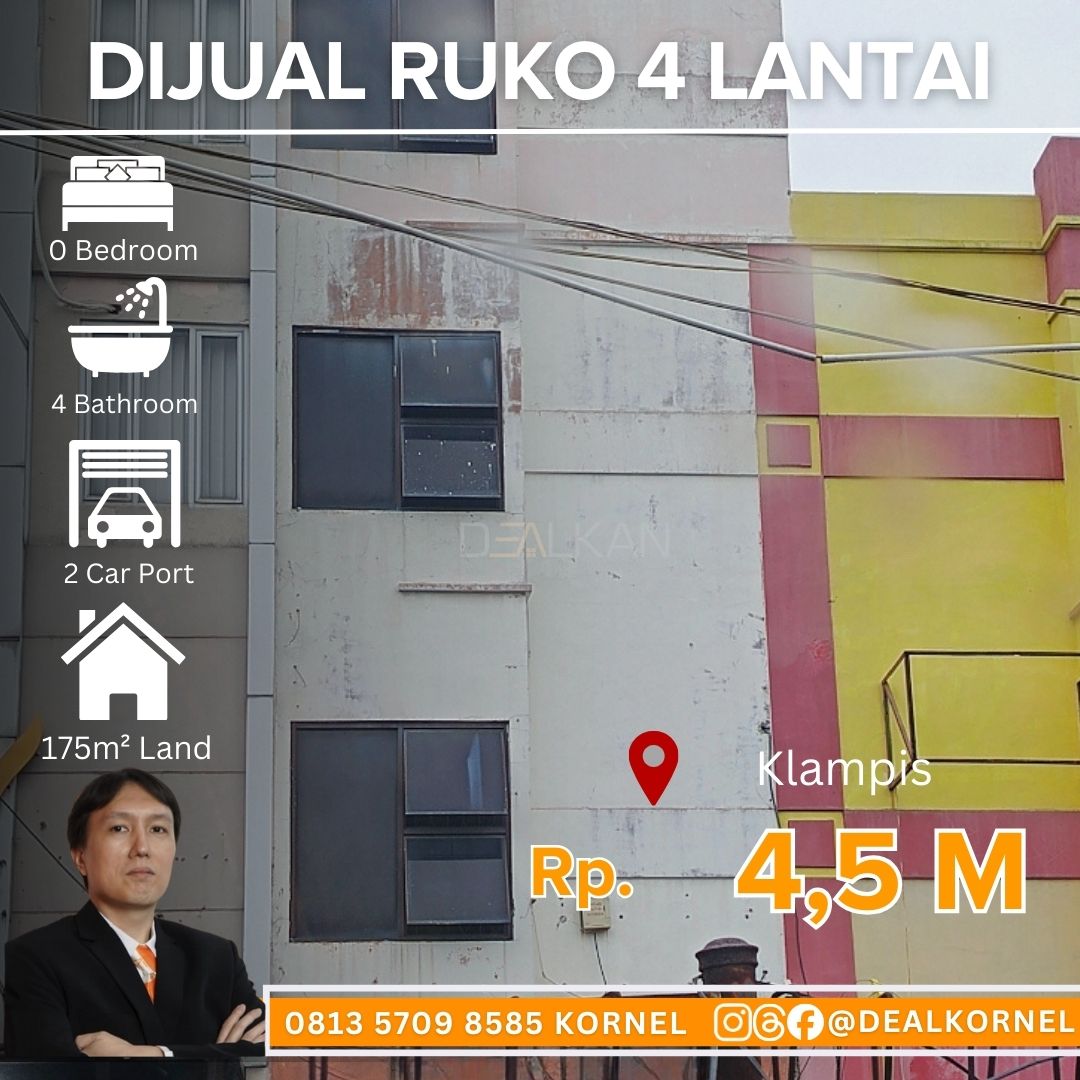 Dijual / disewa Ruko Klampis - Dealkan