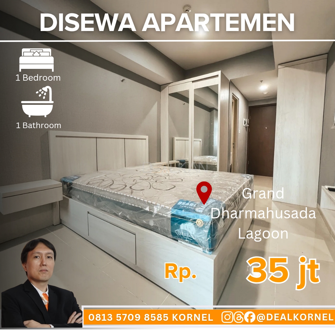 Disewakan Apartemen Dharmahusada Lagoon - Dealkan