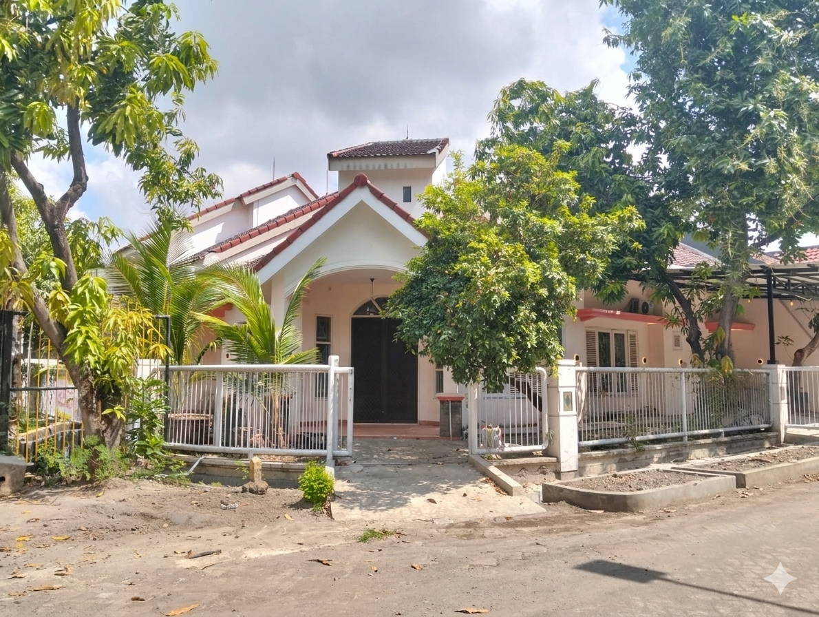 DISEWAKAN RUMAH ALA VILLA RUNGKUT MAPAN (SEMI FURNISHED) - Dealkan