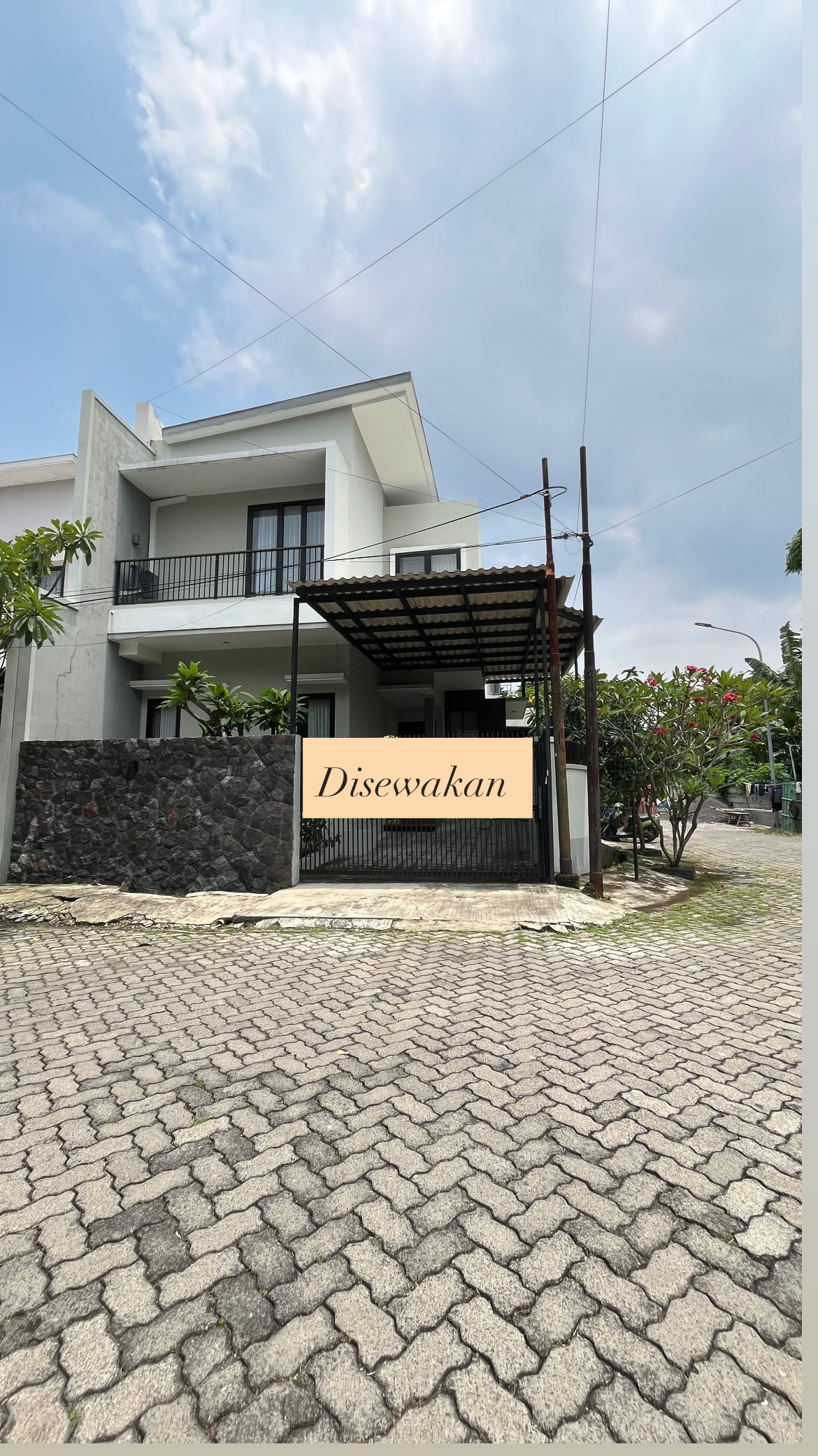 disewakan rumah baru siap huni furnished - Dealkan