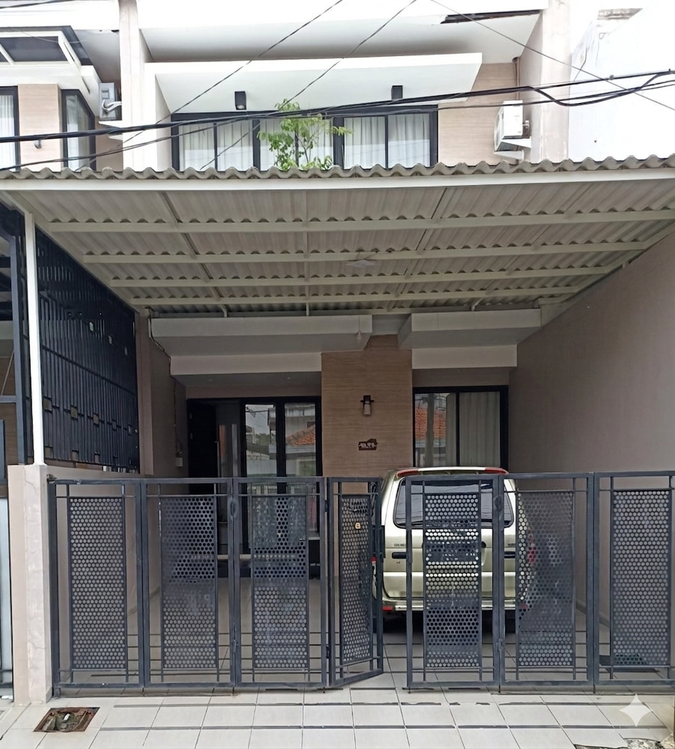 DIJUAL RUMAH MODERN MINIMALIS FURNISHED, SIAP HUNI, LEBAK ARUM - Dealkan