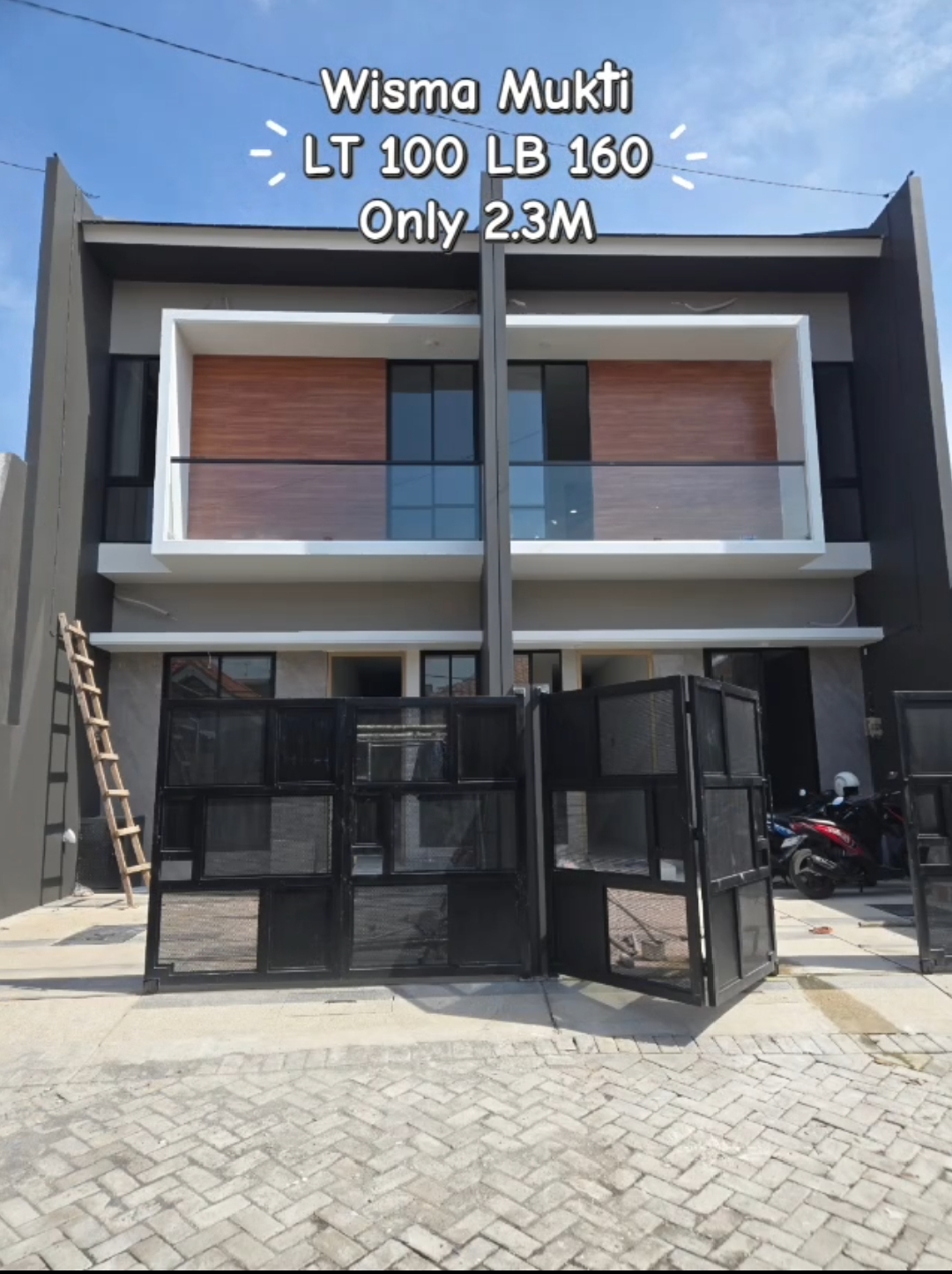 DIJUAL RUMAH, WISMA MUKTI, DENAH LEGA, Baru gress✨ - Dealkan