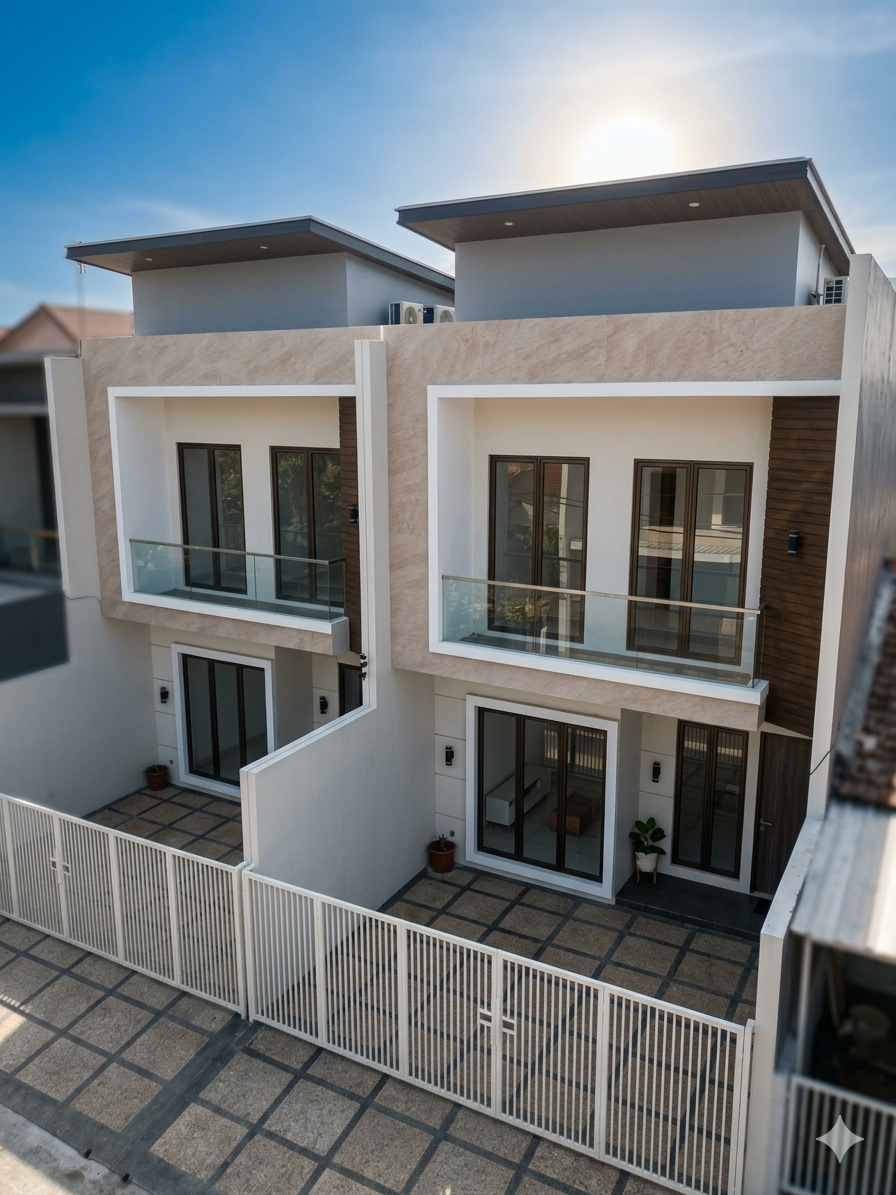 RUMAH BARUK TENGAH BARU GRESS SURABAYA TIMUR 400M MERR - Dealkan