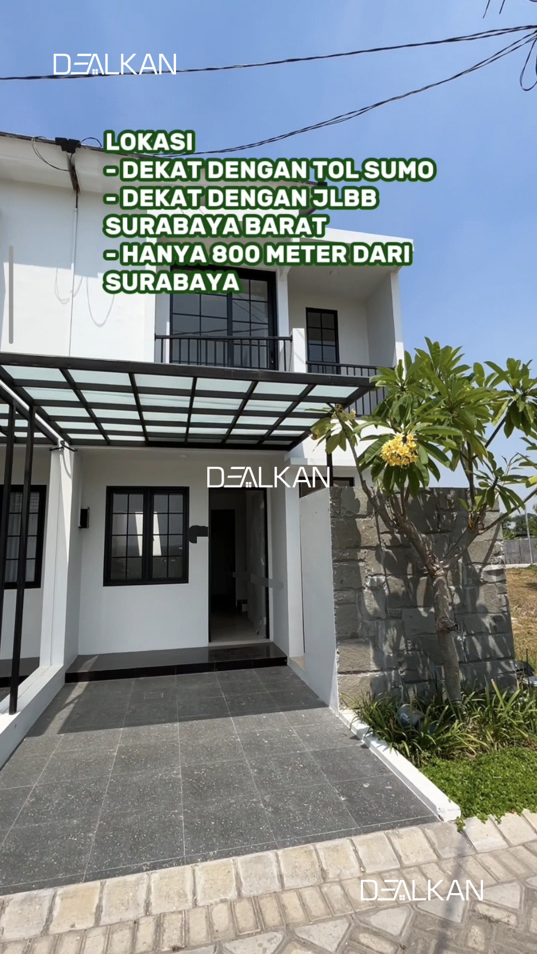 Rumah Baru Gress Driyorejo Gresik Dijual - Dealkan