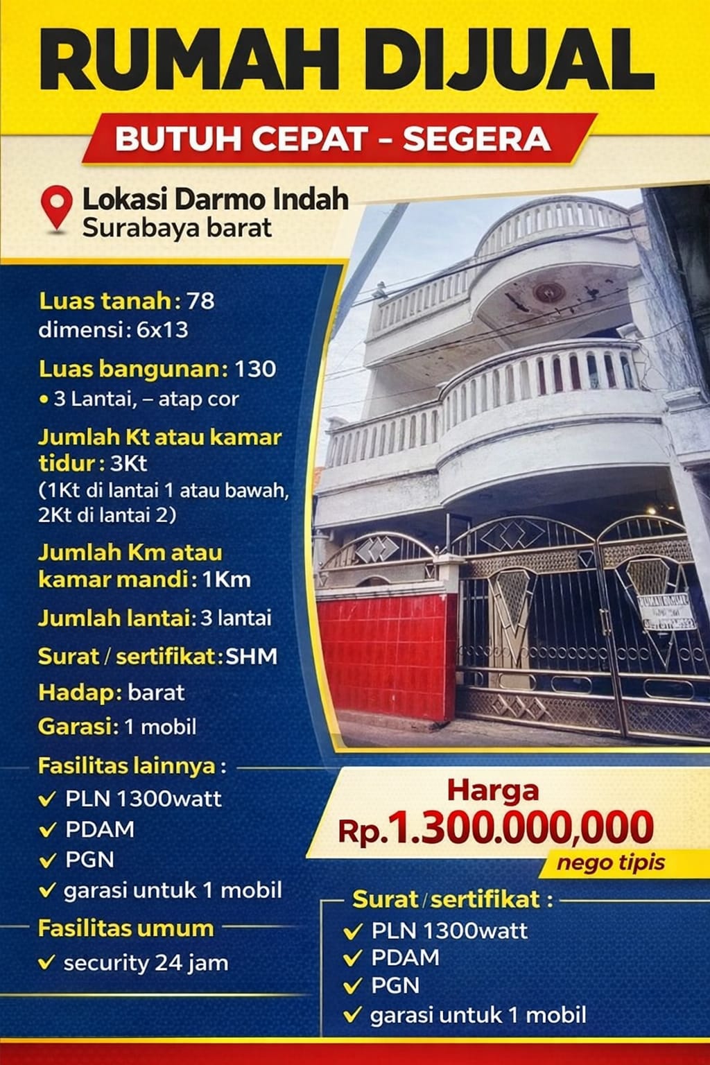 Detail Listing Properti Dealkan