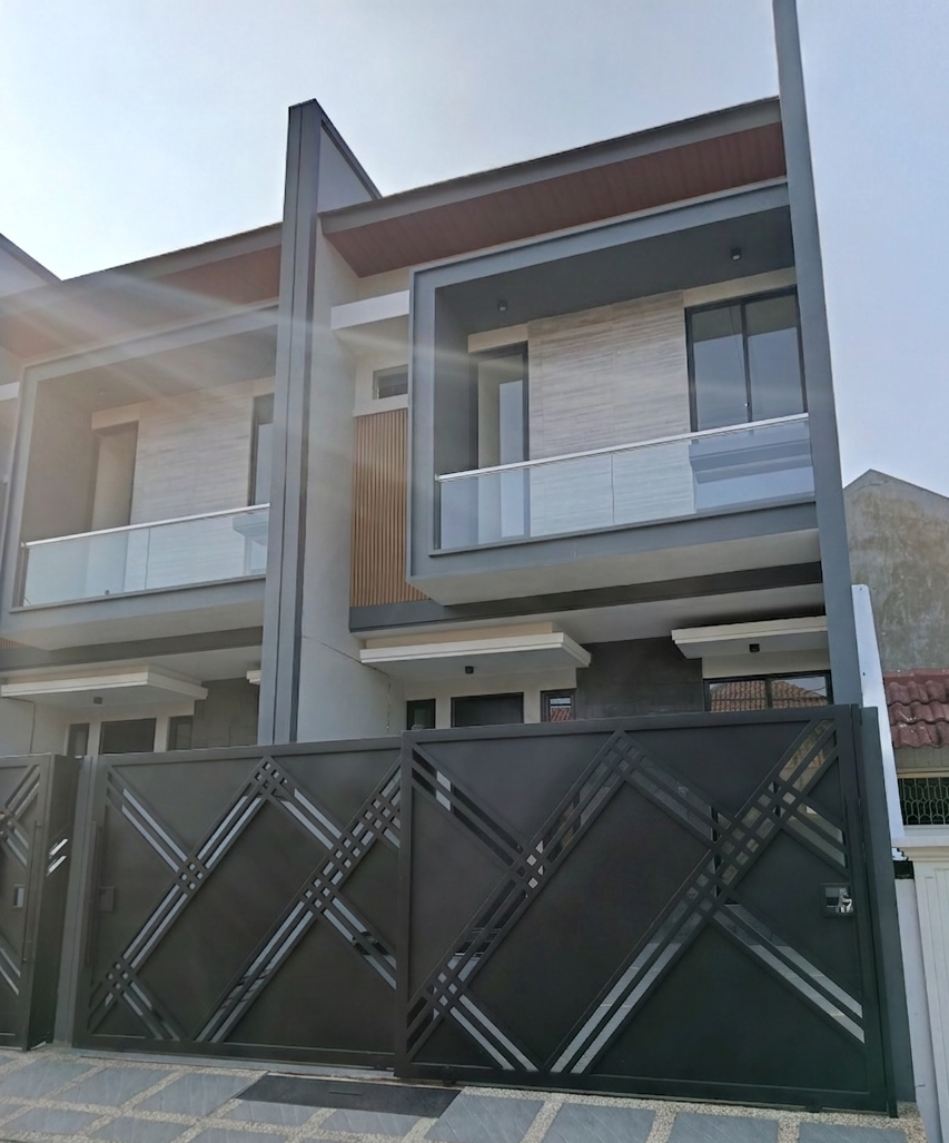 DIJUAL RUMAH MODERN MINIMALIS, BARU GRESS, MANYAR TIRTOYOSO - Dealkan
