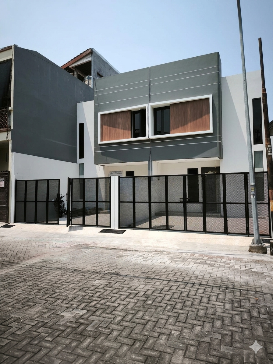 DIJUAL RUMAH MODERN MINIMALIS BARU GRESS MULYOSARI UTARA - Dealkan