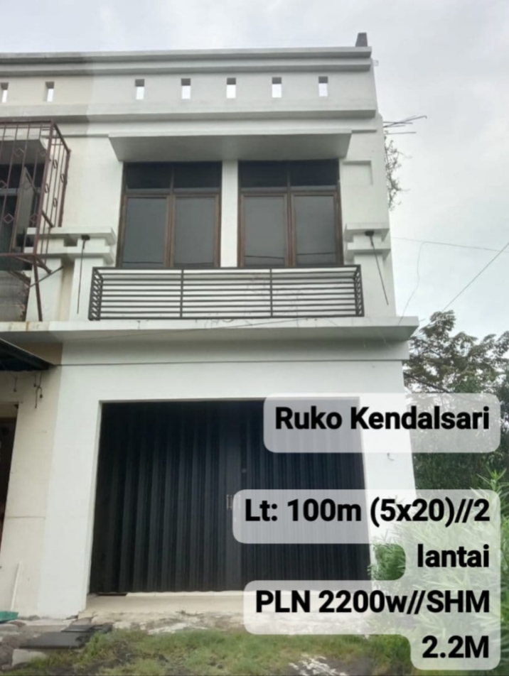 DIJUAL RUKO STRATEGIS SIAP HUNI, KENDALSARI - Dealkan