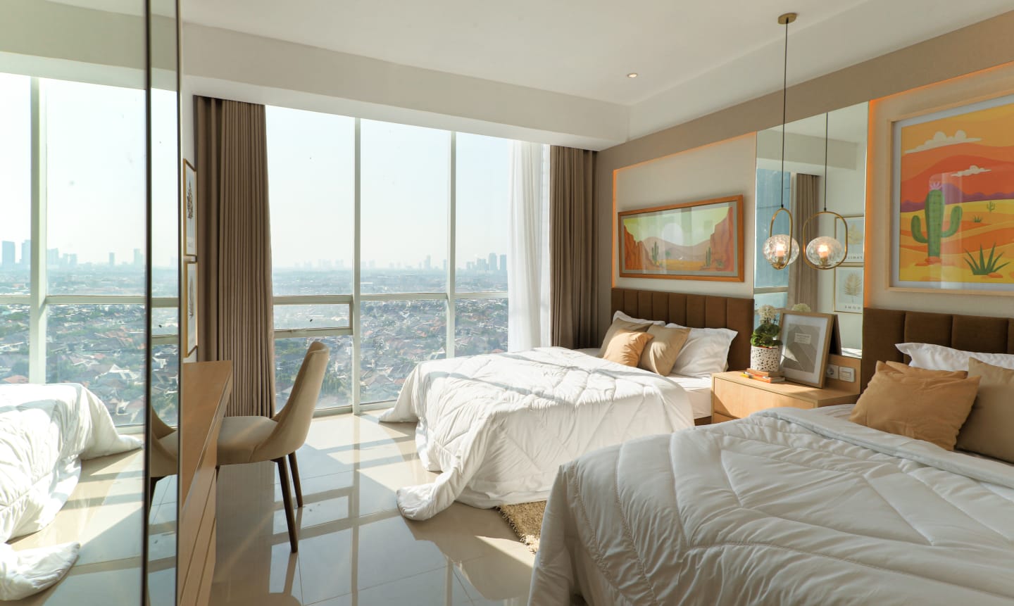 SALE FULL FURNISHED APARTMENT CITY SQUARE 2 BR+ GABUNG TOWER A - Dealkan