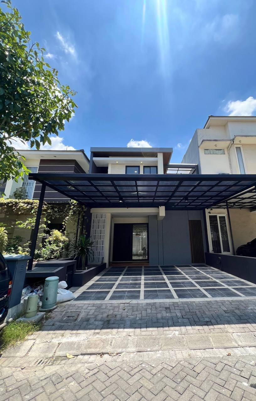 RUMAH MINIMALIS FURNISH DI DIAN ISTANA SURABAYA BARAT - Dealkan